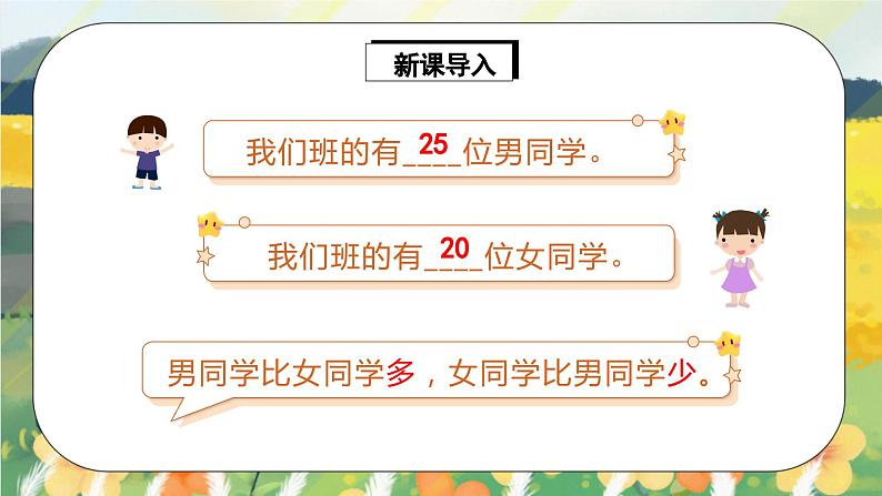 人教版语文一年级上册课件识字7 大小多少（课件）04