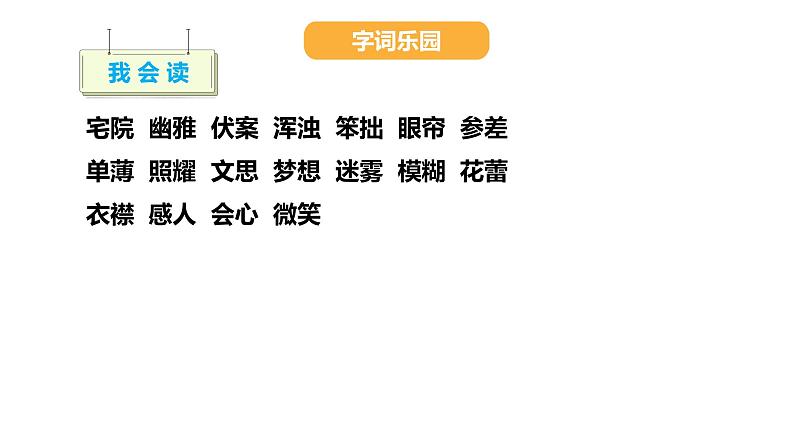 人教部编版六年级上册第二课 丁香结精品课件07