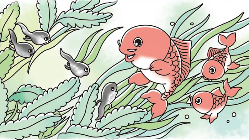 统编版语文二年级上册 2.小蝌蚪找妈妈 第2课时 课件08