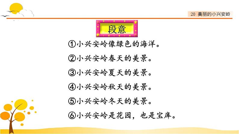 20美丽的小兴安岭 课件-部编版语文三年级上册第6页