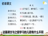 人教部编版小学一年级语文上册《1 秋天》课堂教学课件PPT公开课