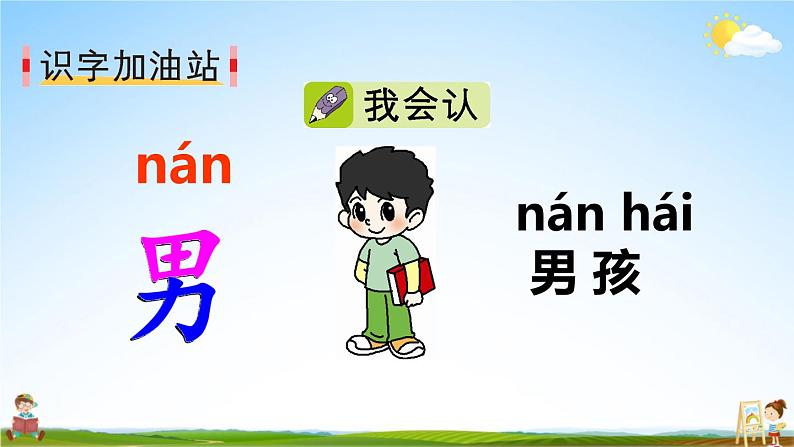 人教部编版小学一年级语文上册《语文园地四》课堂教学课件PPT公开课第4页