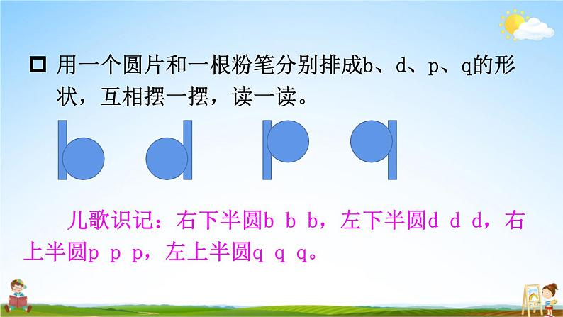 人教统编版小学一年级语文上册《语文园地三》课堂教学课件PPT公开课第3页