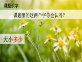 人教统编版小学一年级语文上册《7 大小多少》课堂教学课件PPT公开课