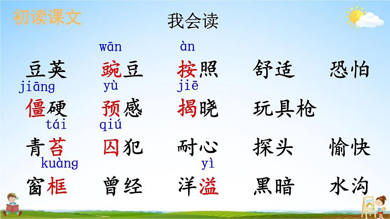 人教部编版小学四年级语文上册《5 一个豆荚里的五粒豆》课堂教学课件PPT公开课05