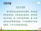 人教部编版小学四年级语文上册《习作：生活万花筒》课堂教学课件PPT公开课