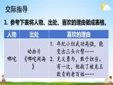 人教部编版小学五年级语文上册《口语交际：我最喜欢的人物形象》课堂教学课件PPT公开课