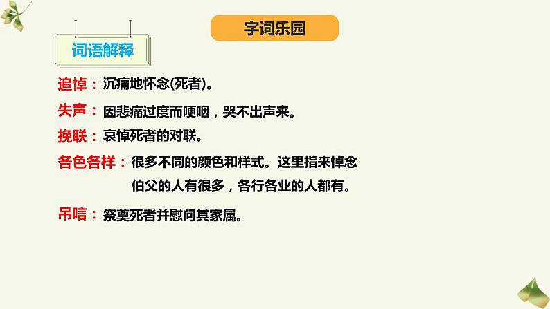 统编版六年级上册第二十六课我的伯父鲁迅先生课件PPT06