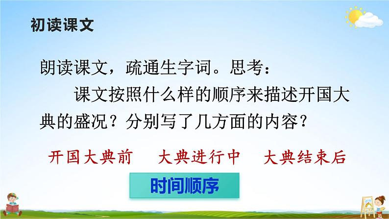 人教部编版小学六年级语文上册《7 开国大典》课堂教学课件PPT公开课第3页