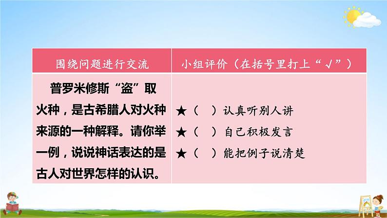 人教统编版小学四年级语文上册《语文园地四》课堂教学课件PPT公开课第4页