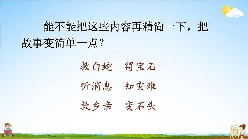 人教统编版小学五年级语文上册《9 猎人海力布》课堂教学课件PPT公开课第6页