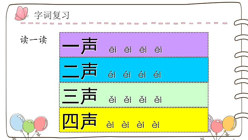 【单元复习】部编版语文一年级上册-第三单元-复习课件05