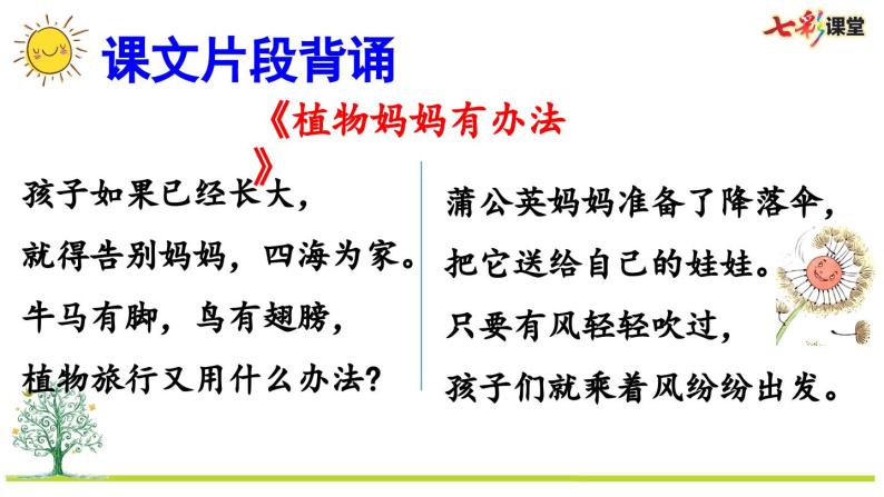 统编版小学语文二年级上册 专项6：积累背诵复习课件02