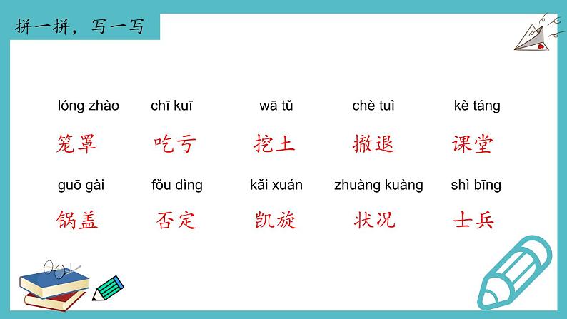 【单元复习】部编版语文四年级上册-第六单元-复习课件06