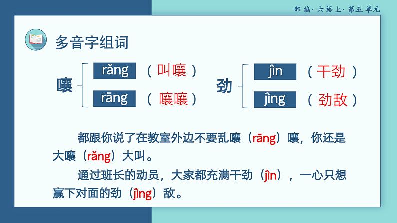 【单元复习】部编版语文六年级上册-第五单元-复习课件-04