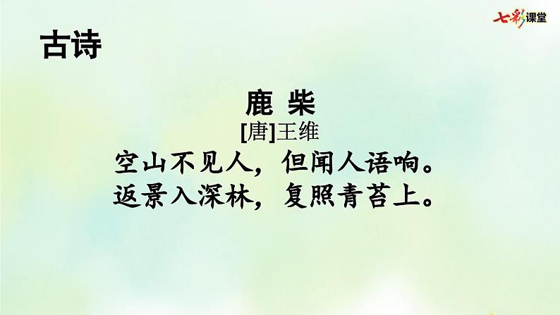 部编版小学语文四年级上册 专项6：积累背诵复习课件07