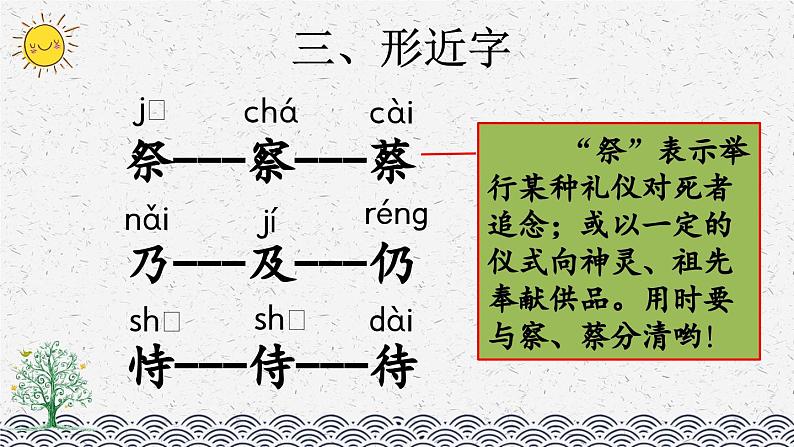 部编版小学语文五年级上册 第四单元复习课件第4页