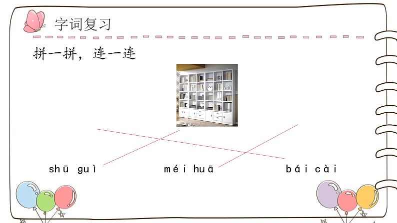 【单元复习】部编版语文一年级上册-第二单元-复习课件07