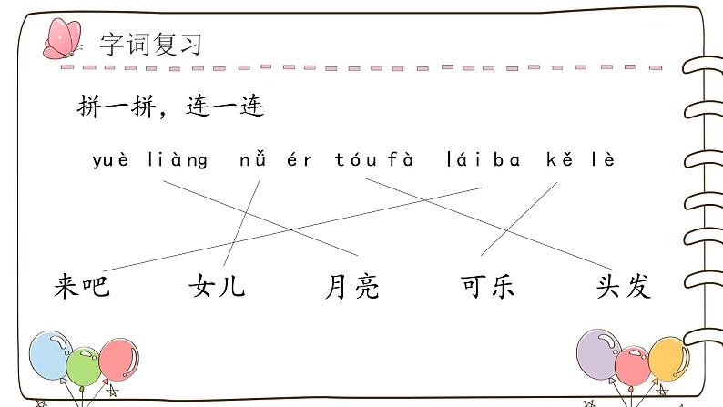 【单元复习】部编版语文一年级上册-第四单元-复习课件03