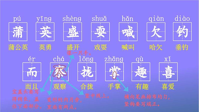 人教部编版小学语文三年级上册《16 金色的草地》课堂教学课件PPT公开课第8页