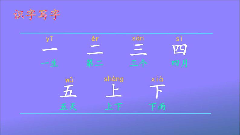 人教部编版小学语文一年级上册《2 金木水火土》课堂教学课件PPT公开课03