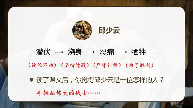 （教学课件）9.我的战友邱少云第6页