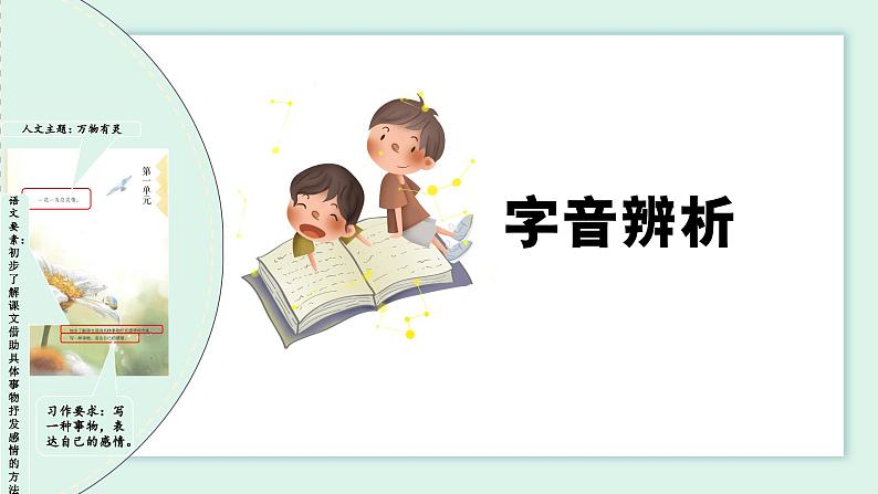 部编版语文五年级上册 第一单元 复习课件+知识清单04