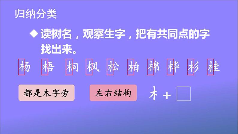 人教部编版小学语文二年级上册《2 树之歌》课堂教学课件PPT公开课第7页