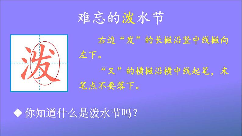 人教部编版小学语文二年级上册《17 难忘的泼水节》课堂教学课件PPT公开课第4页