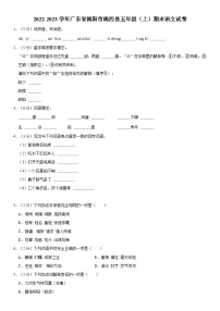 广东省揭阳市揭西县2022-2023学年五年级上学期期末语文试卷
