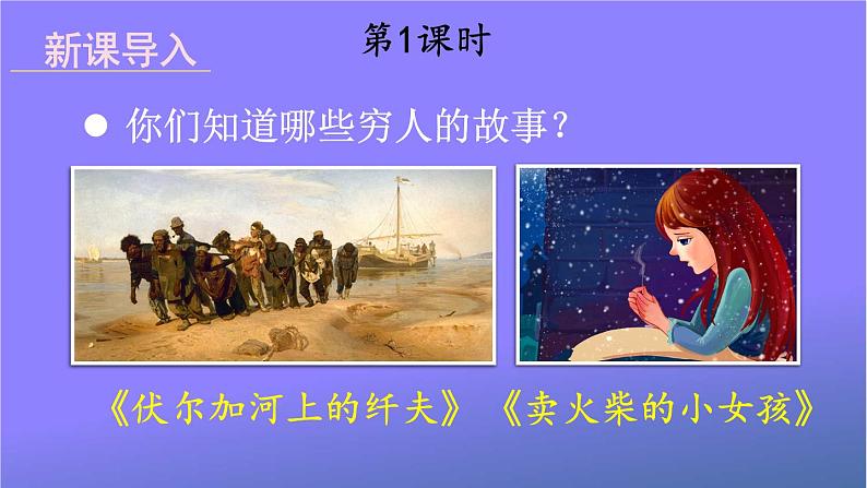 人教部编版小学六年级语文上册《14 穷人》课堂教学课件PPT公开课第2页