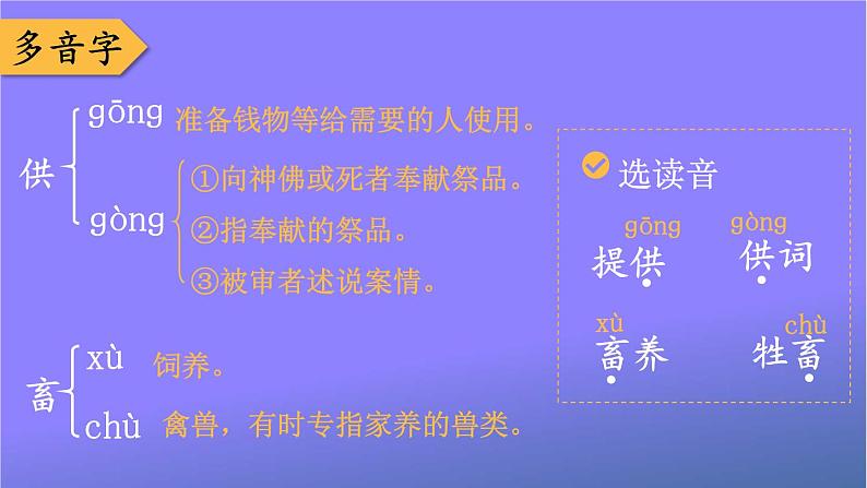 人教部编版小学六年级语文上册《25 少年闰土》课堂教学课件PPT公开课05