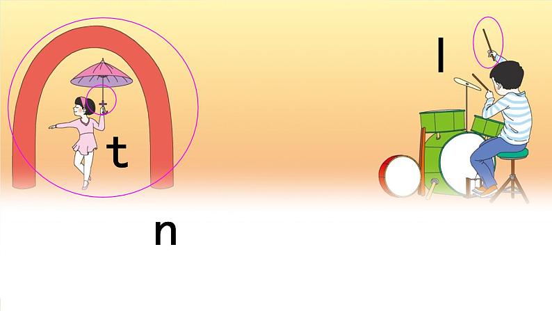 人教统编版小学语文一年级上册《4 d t n l》课堂教学课件PPT公开课05