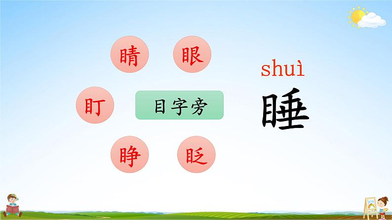 人教统编版小学语文一年级上册《9 明天要远足》课堂教学课件PPT公开课第5页