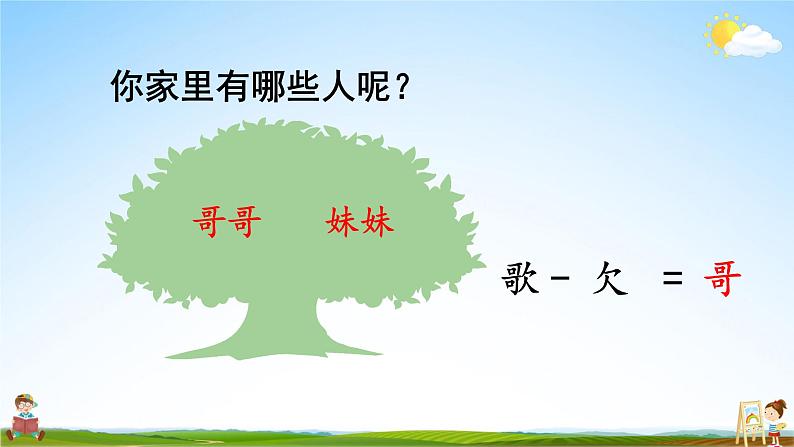 人教统编版小学语文一年级上册《语文园地七》课堂教学课件PPT公开课第8页