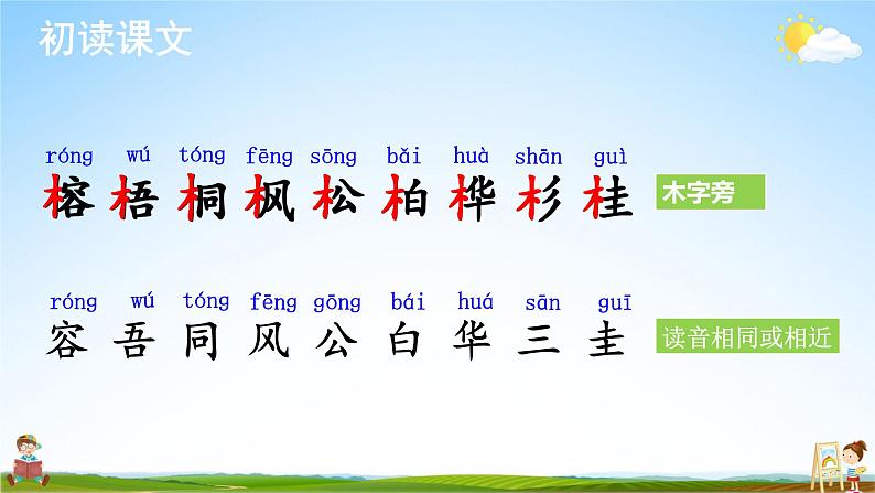 人教统编版小学语文二年级上册《2 树之歌》课堂教学课件PPT公开课05