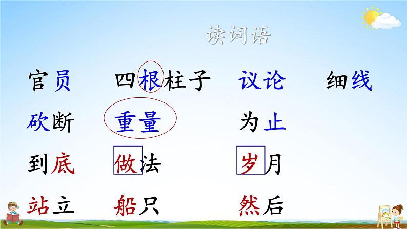 人教统编版小学语文二年级上册《4 曹冲称象》课堂教学课件PPT公开课07