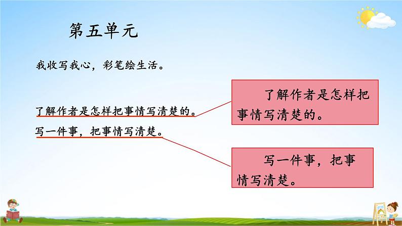 人教统编版语文小学四年级上册《第五单元主题阅读》课堂教学课件PPT公开课第2页