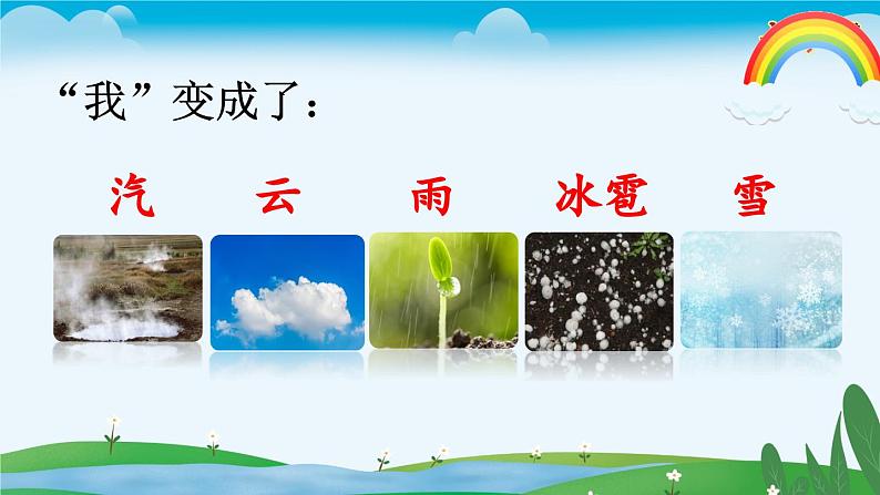 小学语文二年级上册第一单元第2课《我是什么》 课件教案试卷02