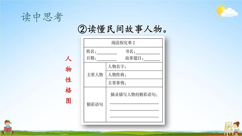 人教统编版小学五年级语文上册《快乐读书吧：从前有座山》课堂教学课件PPT公开课06