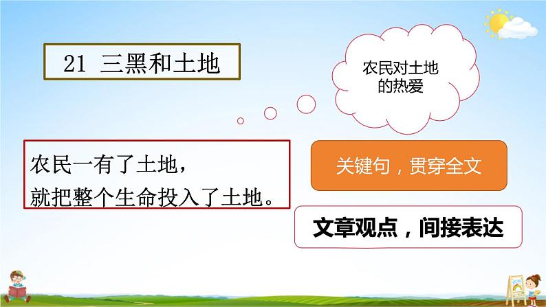 人教统编版语文小学六年级上册《第六单元主题阅读》课堂教学课件PPT公开课07