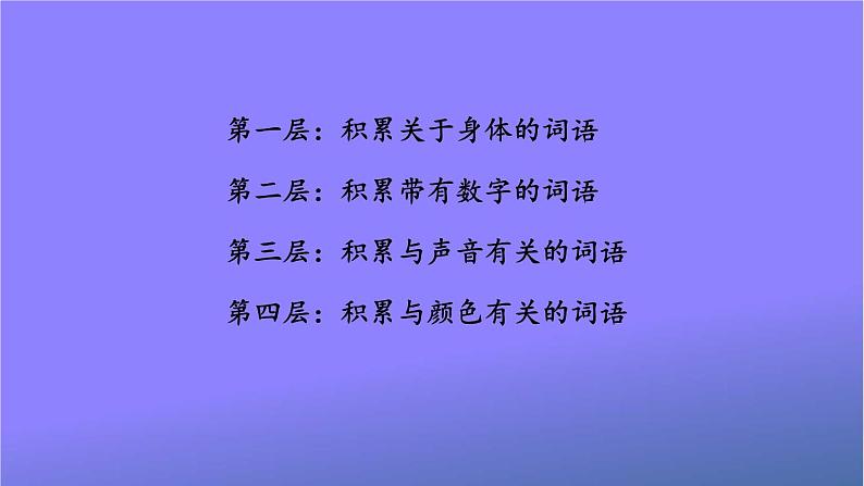 统编版三年级语文上册期末专题复习教学课件1-6 词语：我是建筑师（归类识记）03