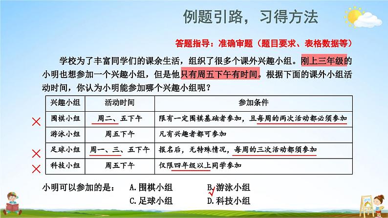 统编版五年级语文上册期末专题复习教学课件2-6 阅读：图文并茂——非连续性文本06