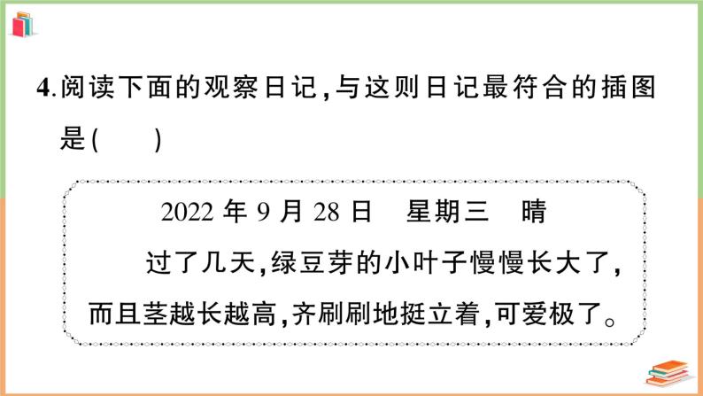 四年级语文上册第一~四单元阶段性综合复习 课件07