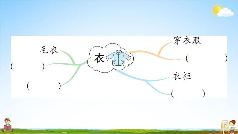 统编版一年级语文上册期末专题复习教学课件3-1 胸有成竹（词语）05