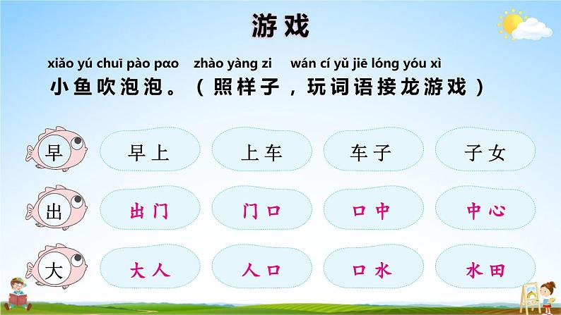 统编版一年级语文上册期末专题复习教学课件3-1 胸有成竹（词语）06