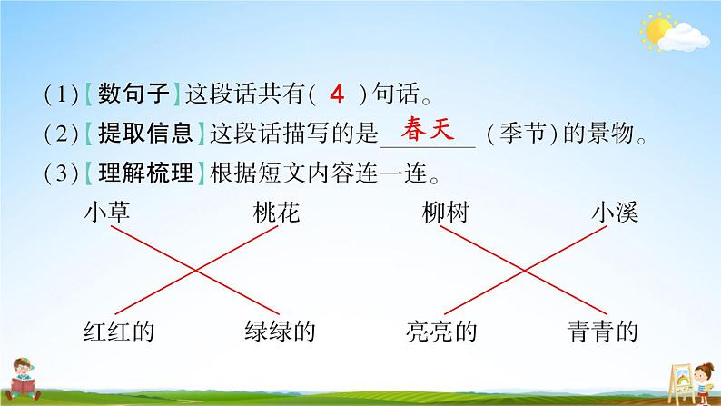 统编版一年级语文上册期末专题复习教学课件6-3 可圈可点（课外阅读——短文阅读）04