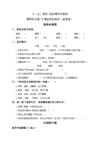 小学语文人教部编版六年级上册金色的鱼钩优秀课后练习题