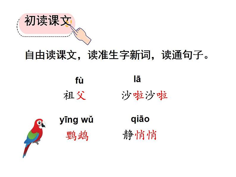 统编版三年级语文上册第五单元15搭船的鸟课件PPT07