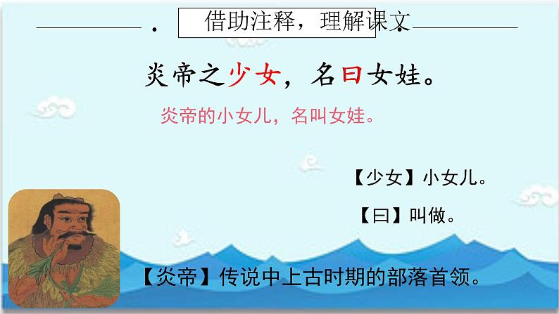 精卫填海 公开课 课件第4页